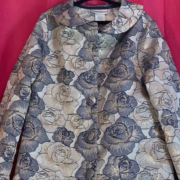 KIDS SWEETHEART ROSE FLORAL JACKET SIZE GIRL 10 - Picture 2 of 15